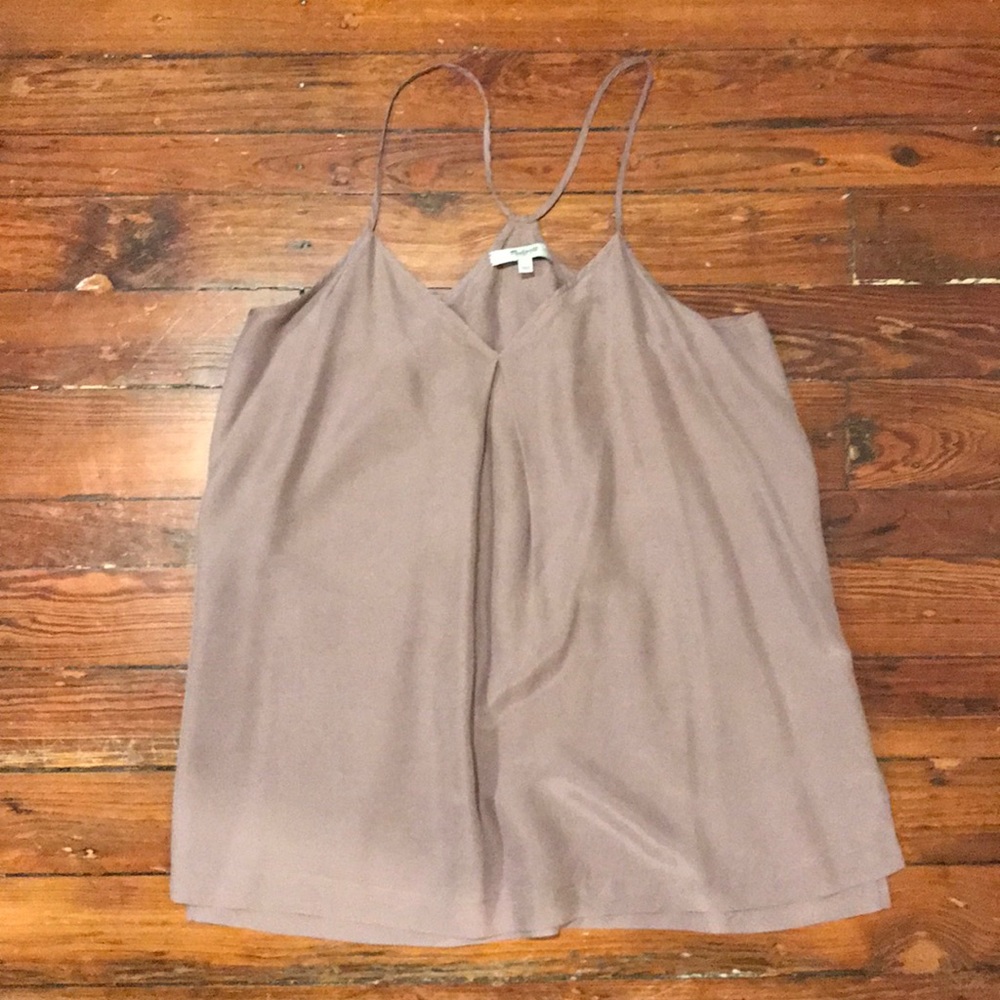 Madewell silk top